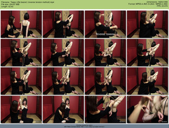 [shibariclasses.com] Upper body ties made easy/Screens/Teppo (rifle bearer) (reverse tension method).mp4.jpg