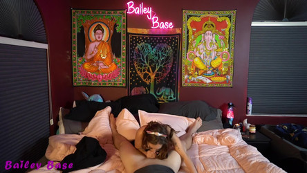 Bailey Base/Voyeur Cam Catches Teen Taking Creampie Inside Her Pussy.mp4
